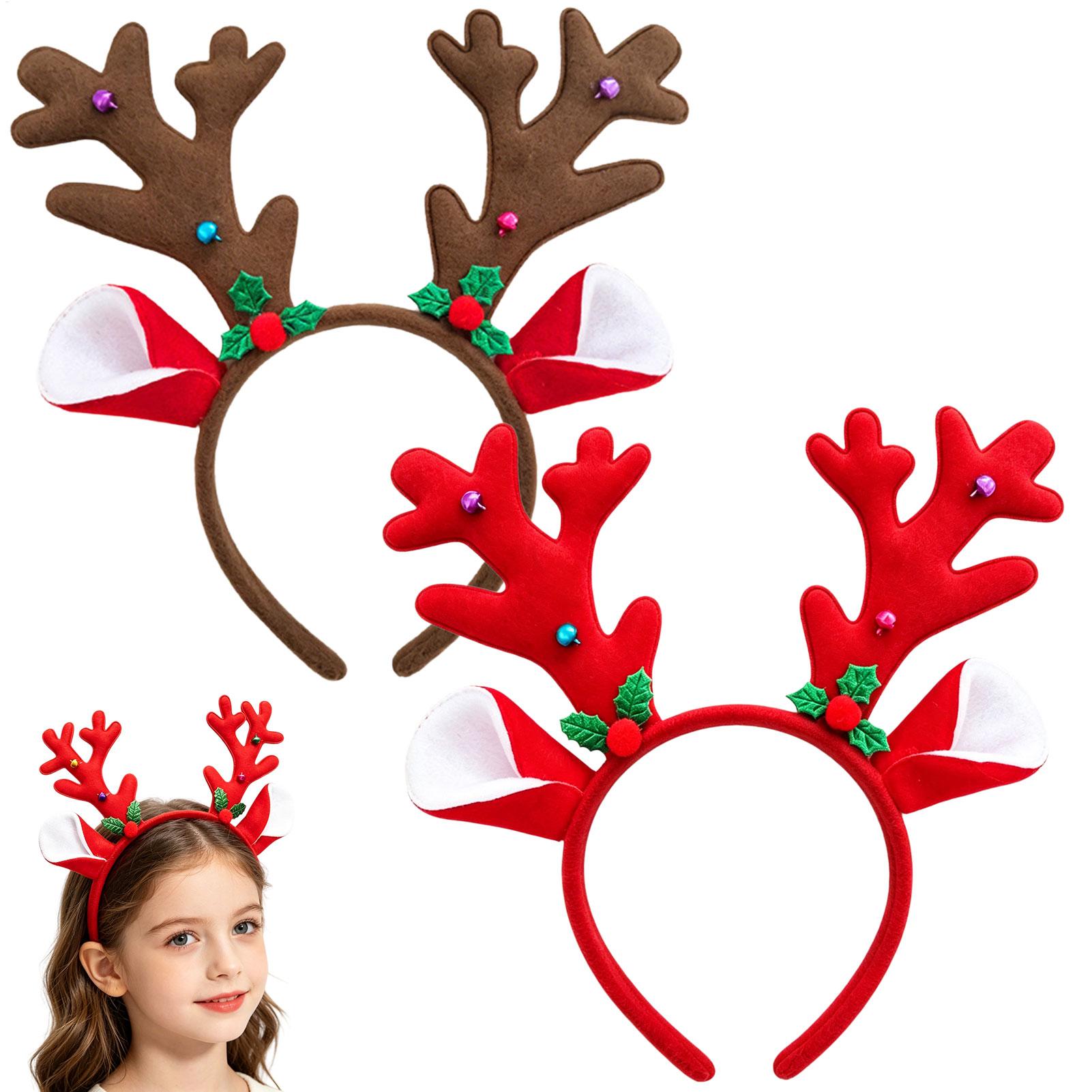 Christmas Decor Antlers Headba - Reindeer Antlers Headband ulasan dan harga