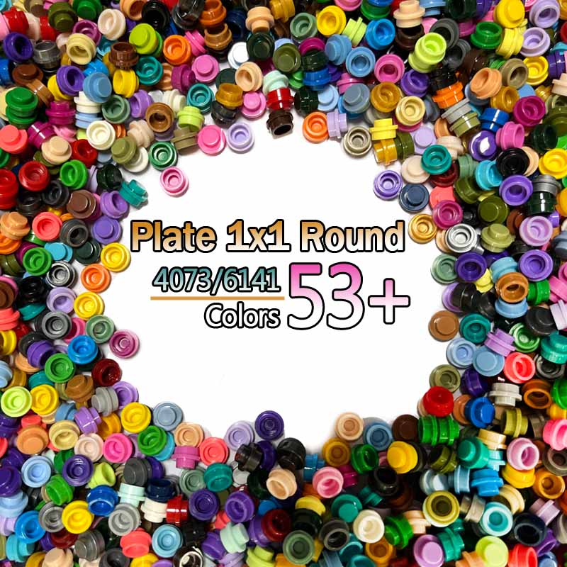 Round Plate 1x1 DIY Pixel Art  - Lego Set City ulasan dan harga