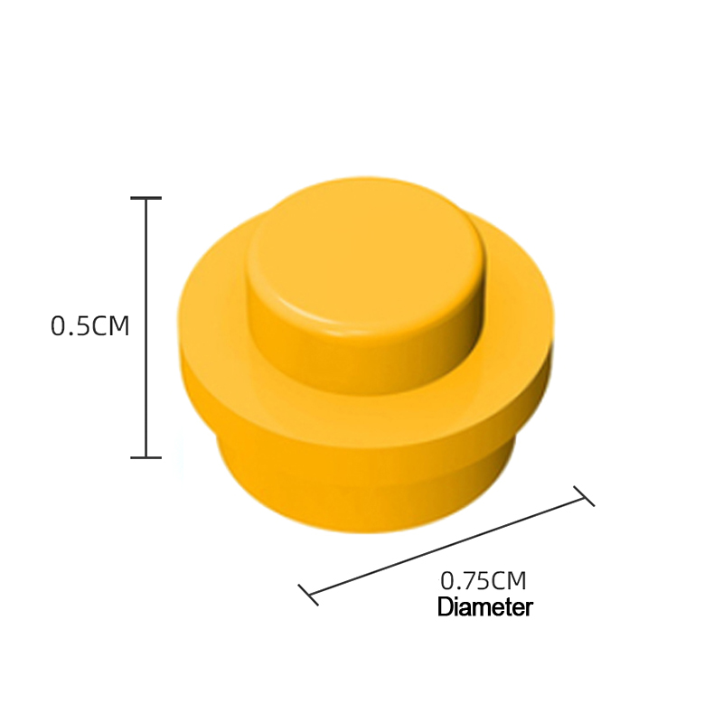 Round Plate 1x1 DIY Pixel Art  - Lego Set City ulasan dan harga