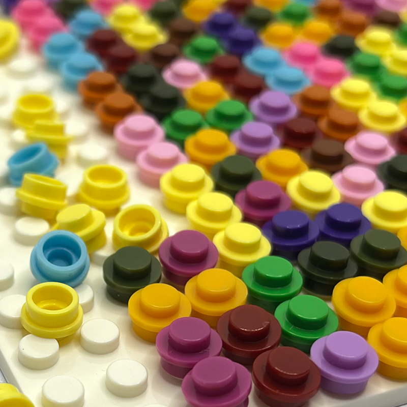 Round Plate 1x1 DIY Pixel Art  - Lego Set City ulasan dan harga
