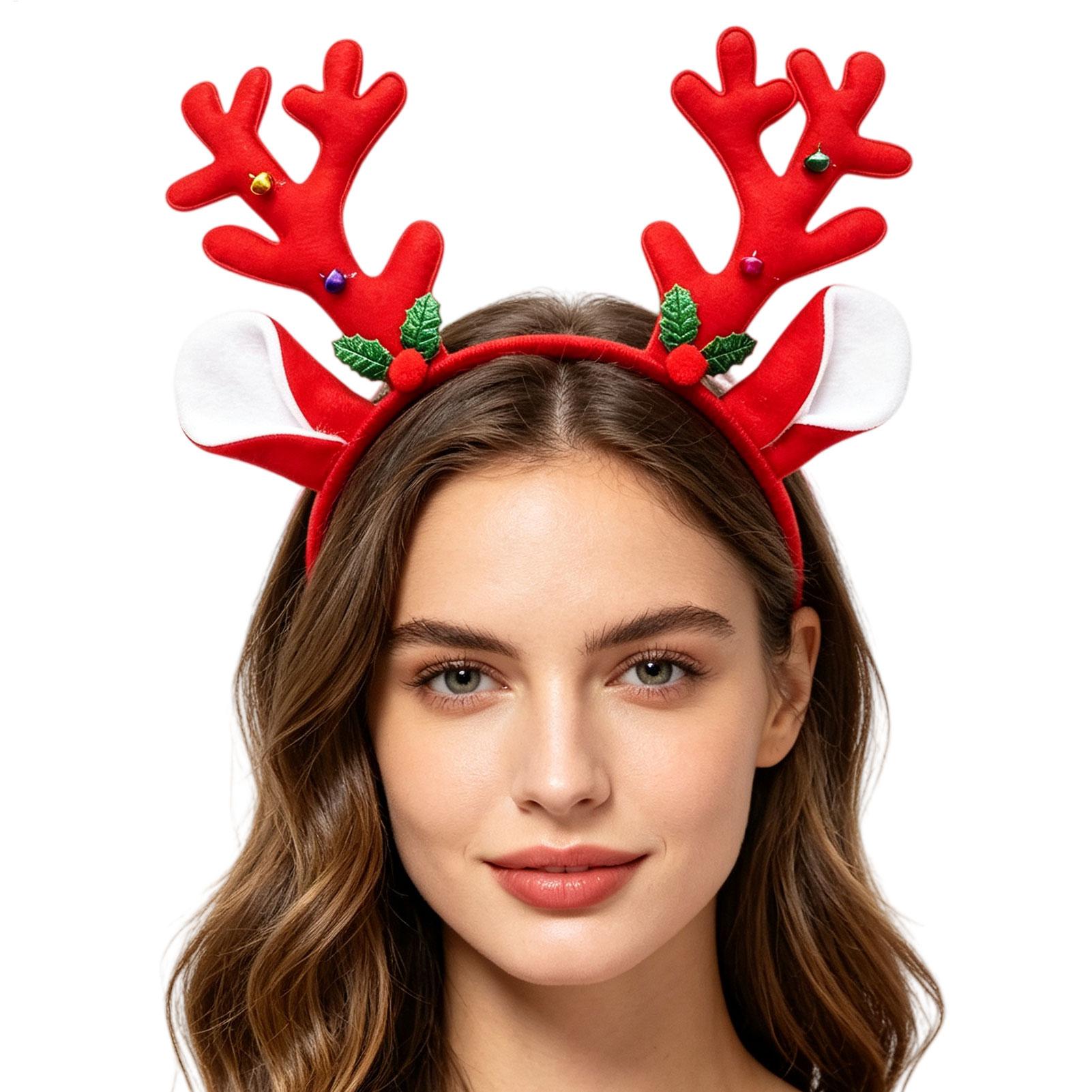 Christmas Reindeer Antlers Hea - Reindeer Antlers Headband ulasan dan harga