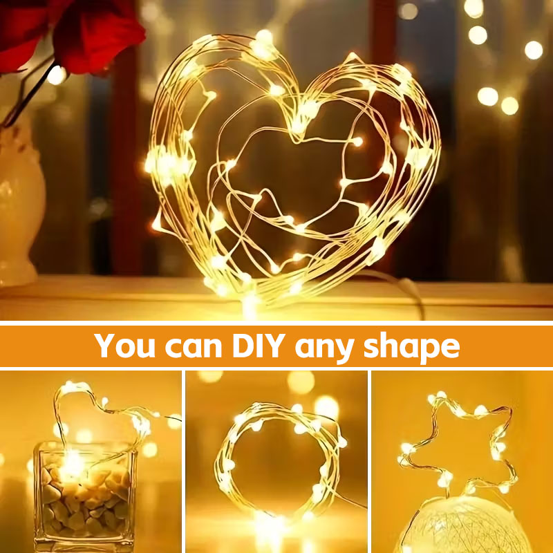 LED fairy lights, battery-powe - Led Fairy String Lights ulasan dan harga